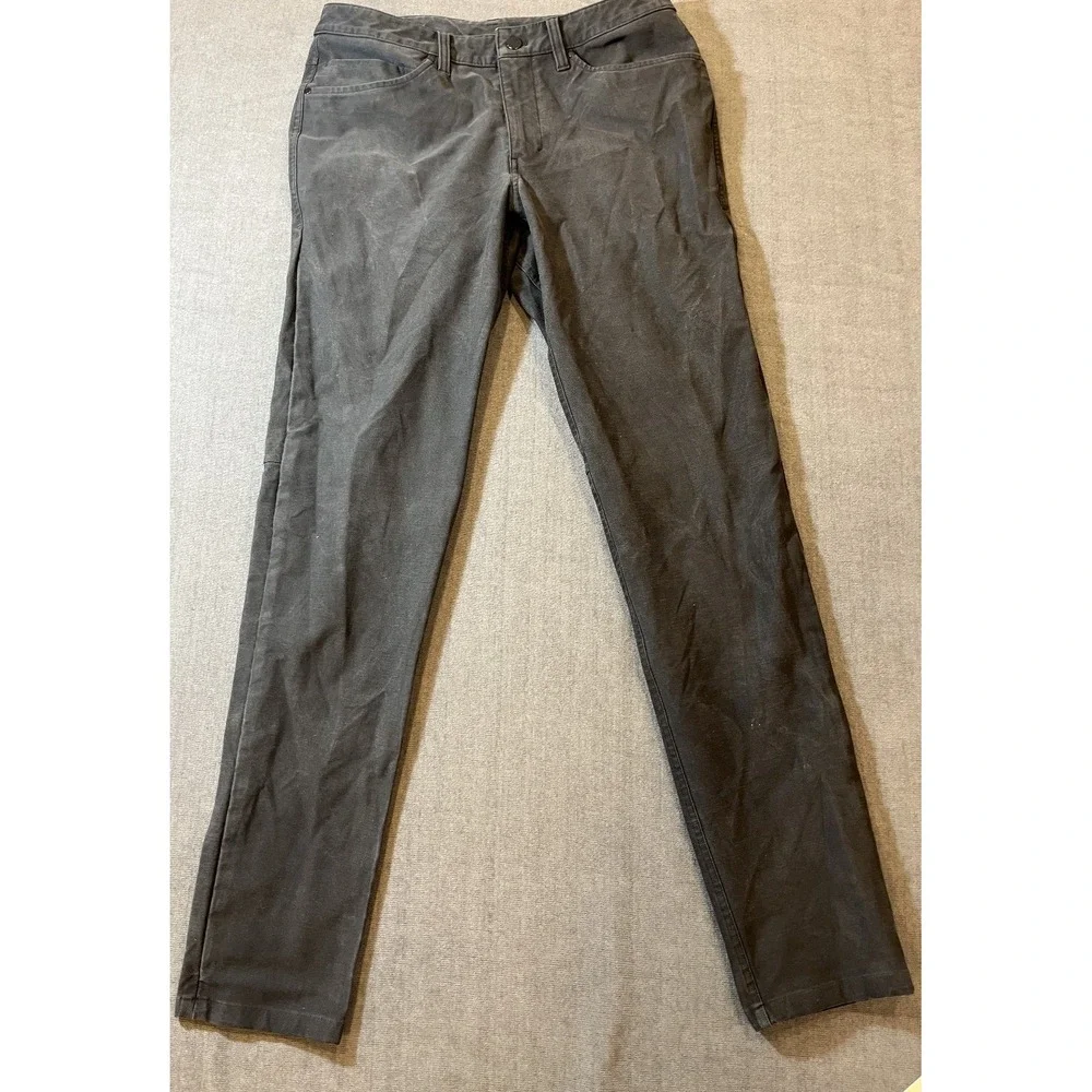 Lululemon Pants Men's 30x32 Gray Pocket Stretch Straight Leg Casual